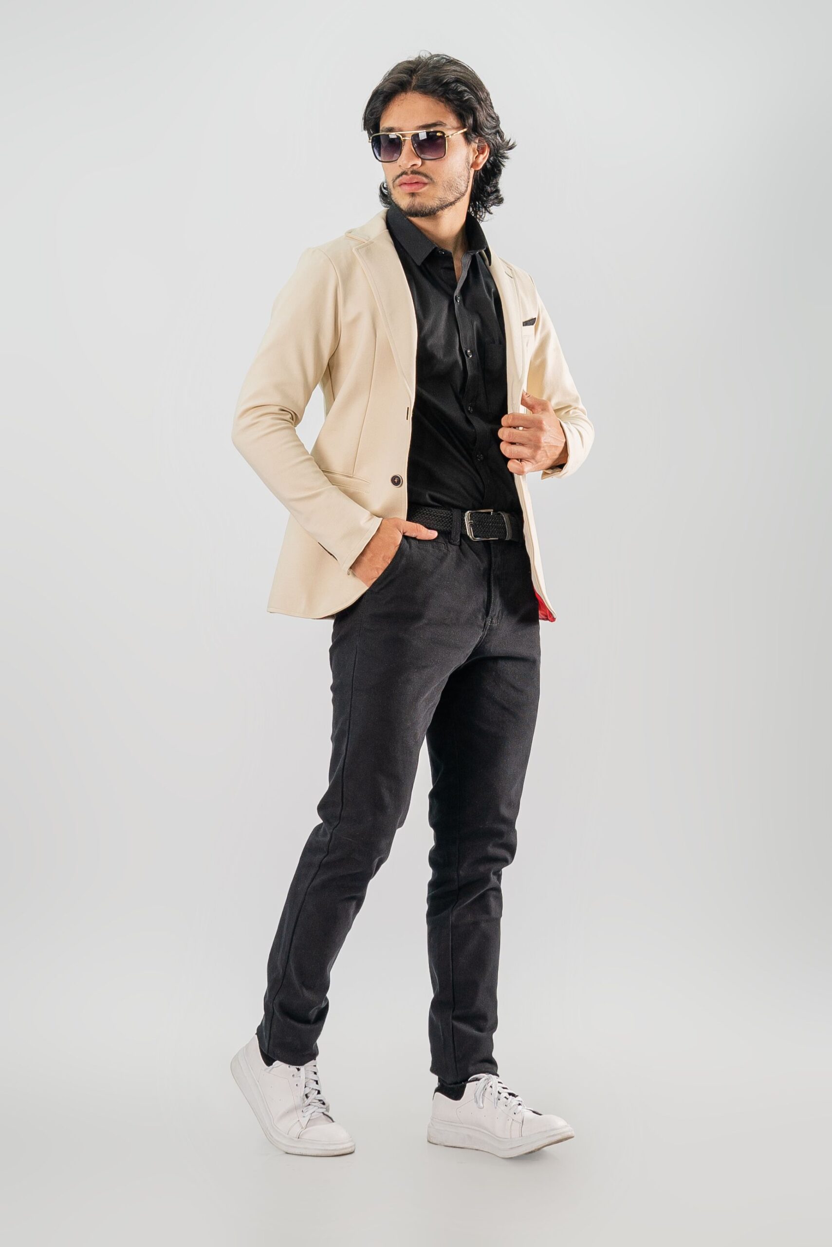 Blazer Boss Beige Slim Fit
