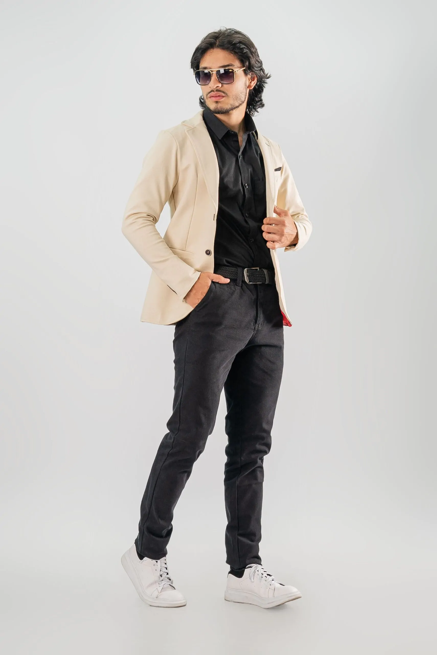 Blazer Boss Beige Slim Fit