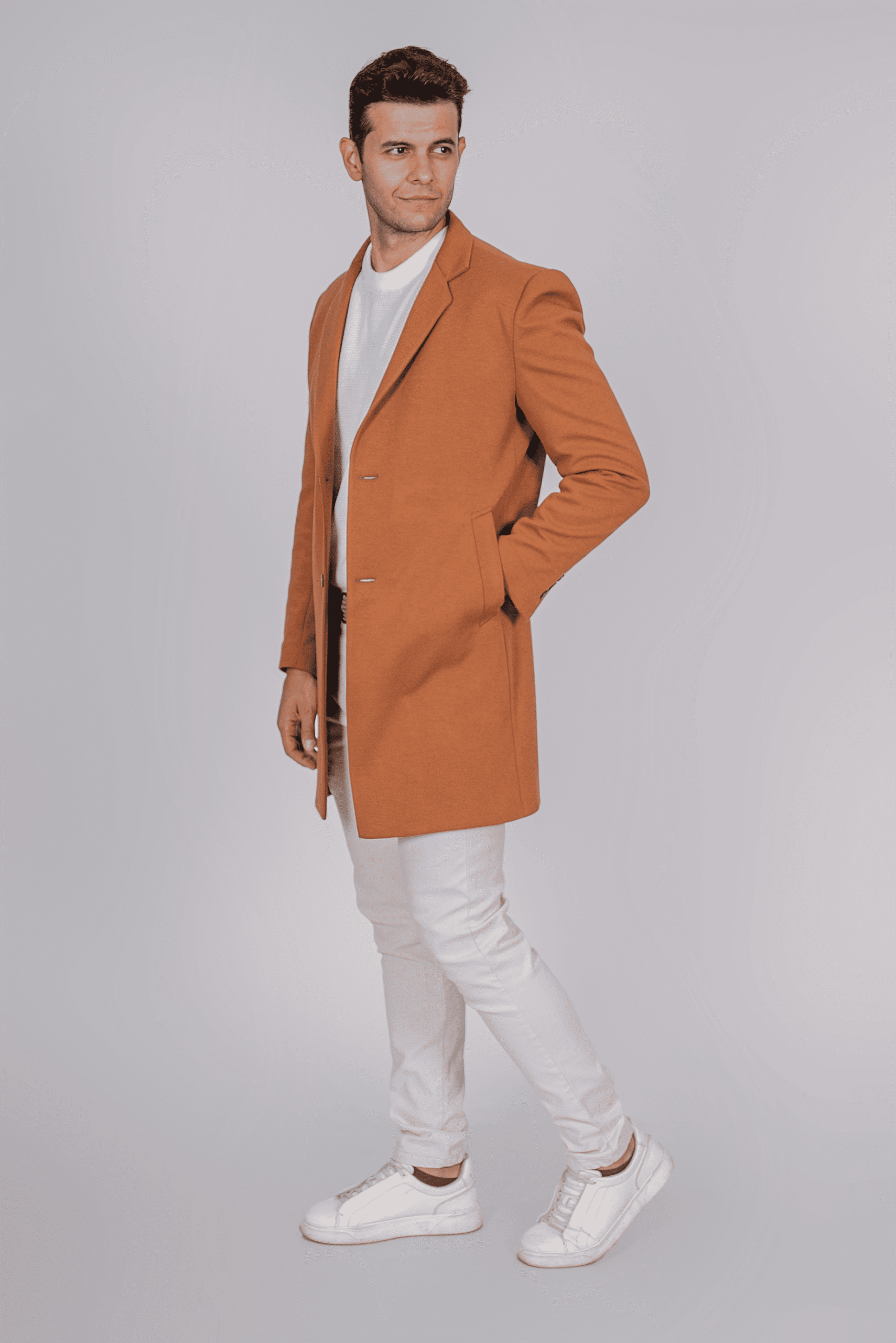 Abrigo Lotus Camel 3 Abrigo Lotus Camel - Imagen 3