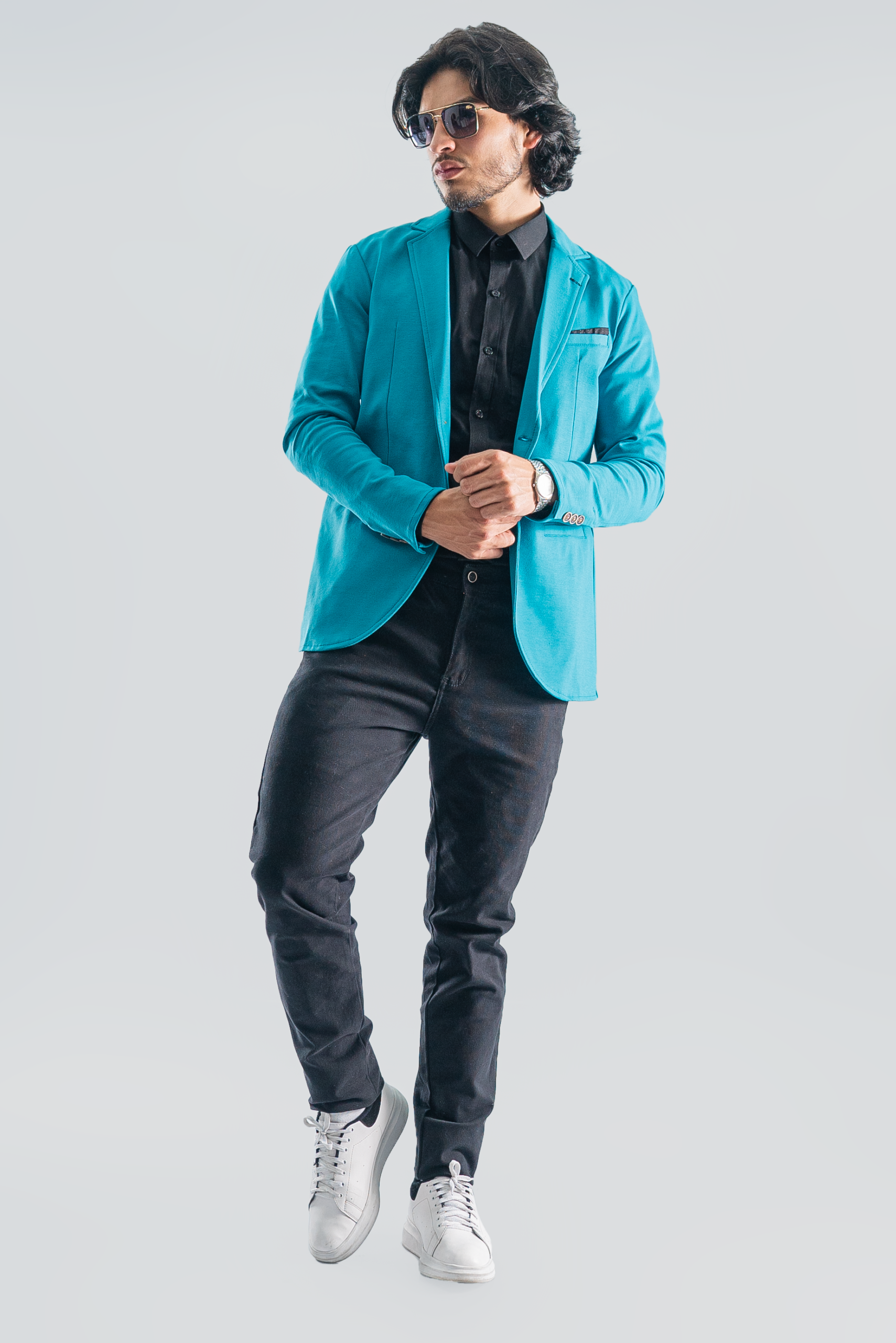 Blazer Boss Verde Jade Slim Fit