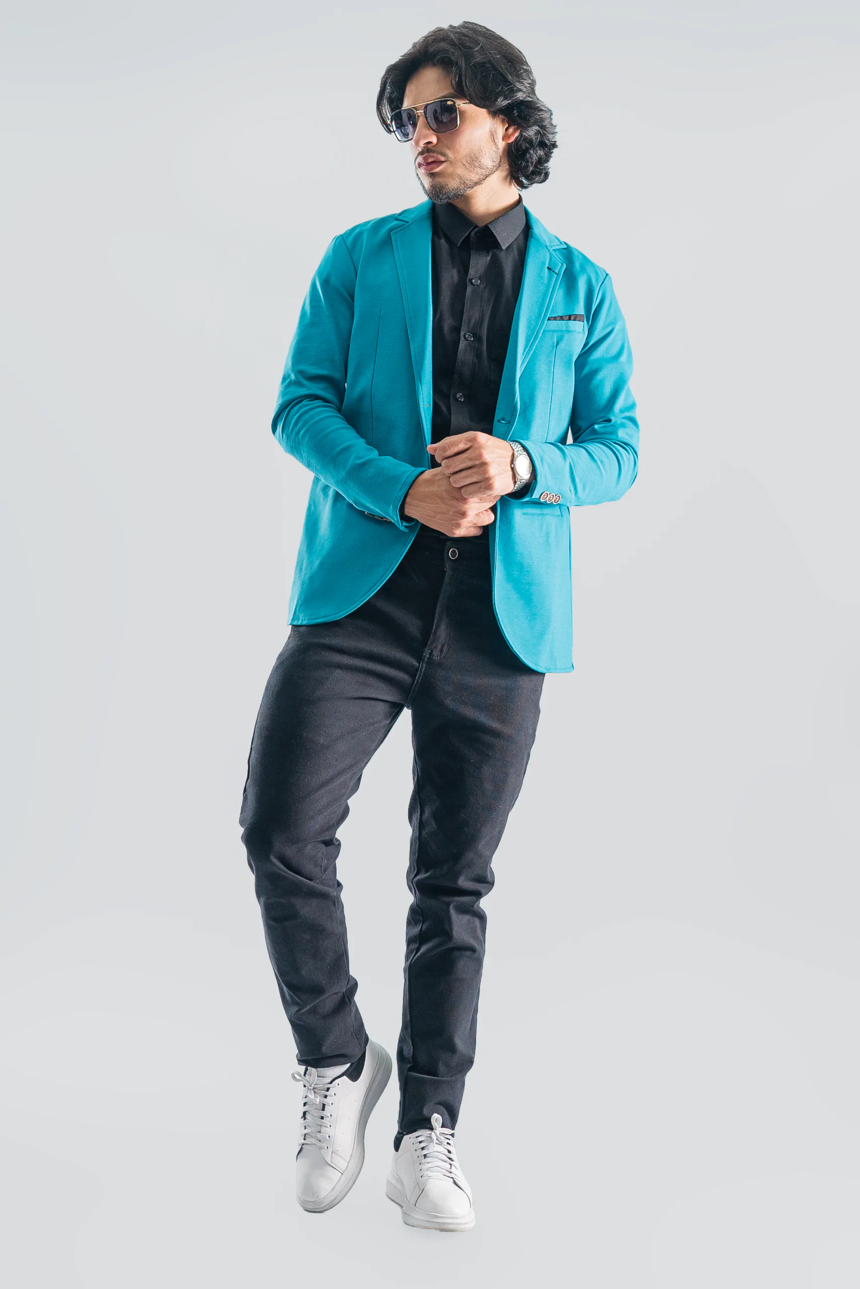 Blazer Boss Verde Jade Slim Fit