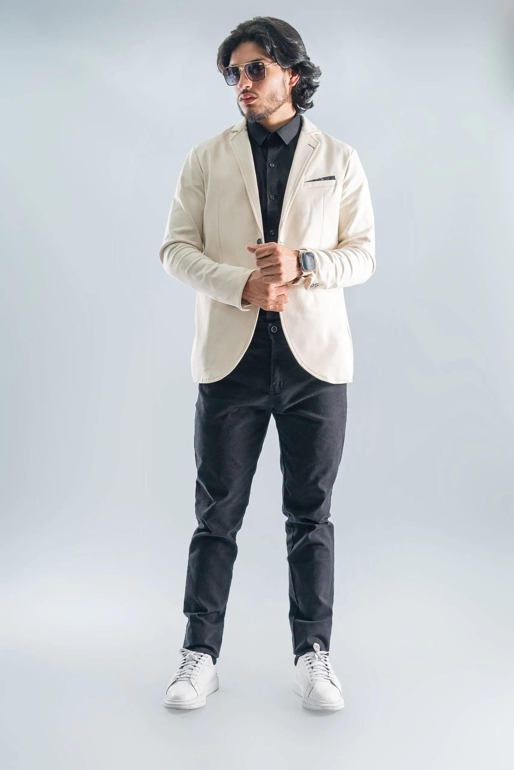 Blazer Boss Almendra Slim Fit