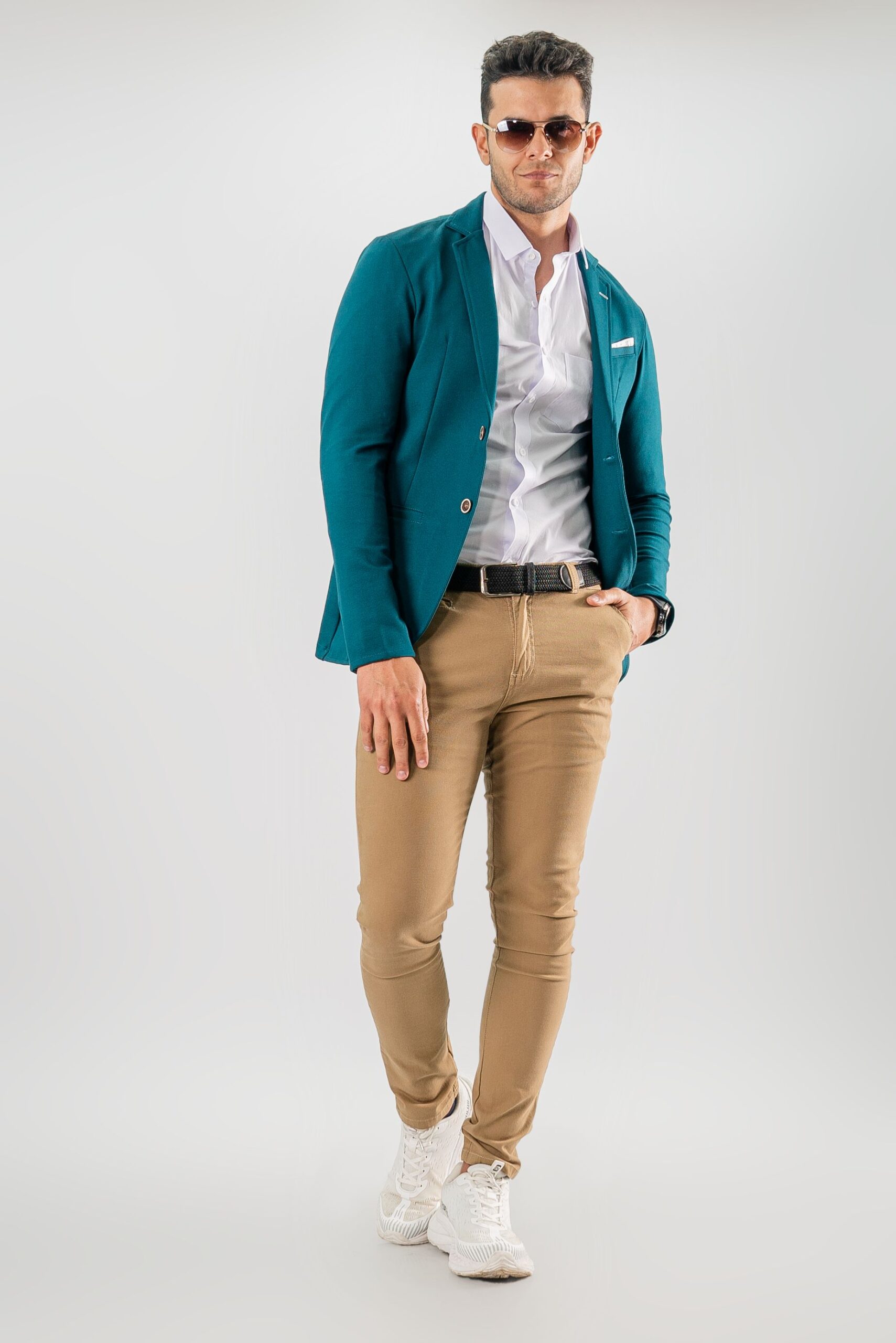 Blazer Boss Verde Esmeralda Slim Fit