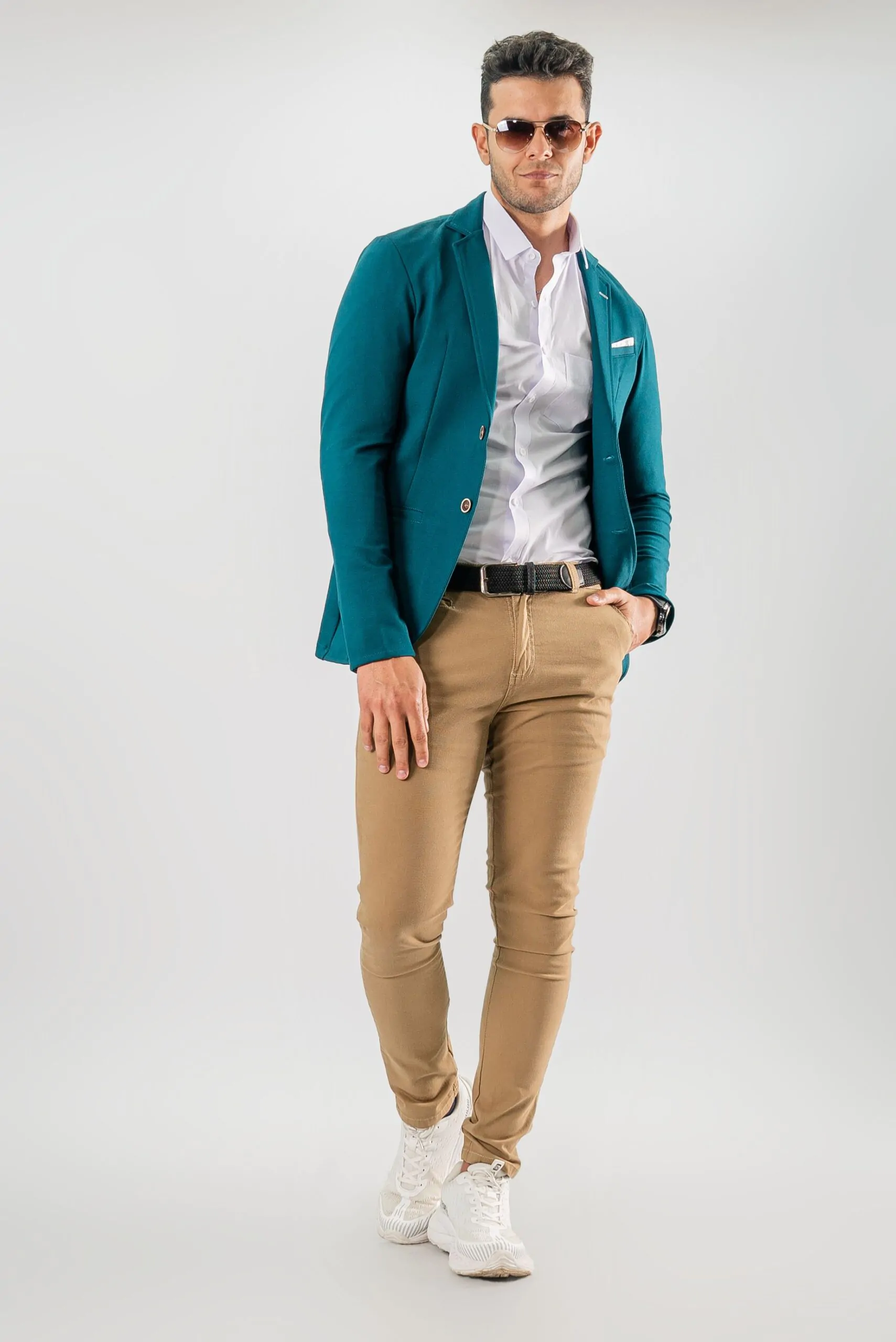 Blazer Boss Verde Esmeralda Slim Fit