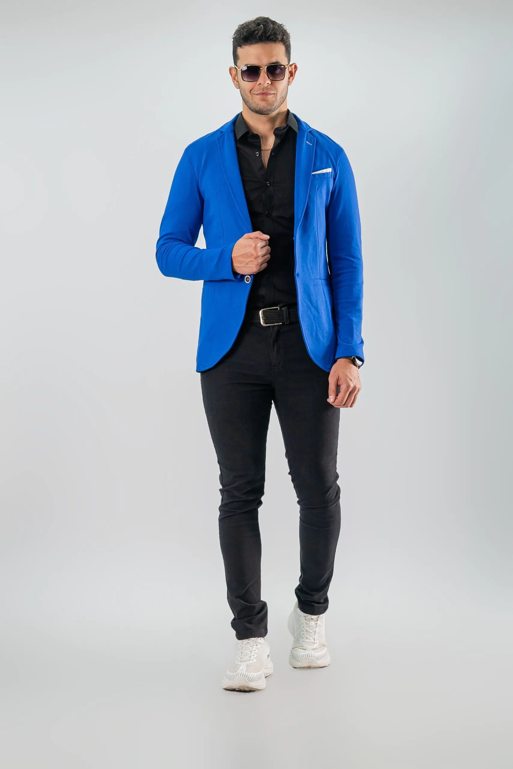 Blazer Boss Azul Rey Slim Fit